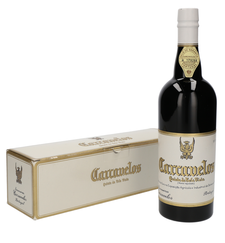 Garrafa de Quinta da Bela Vista D.O.C Carcavelos 80 Anos